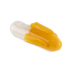 Custom Glass 5" Banana Hand Pipe - Discreet Smoker