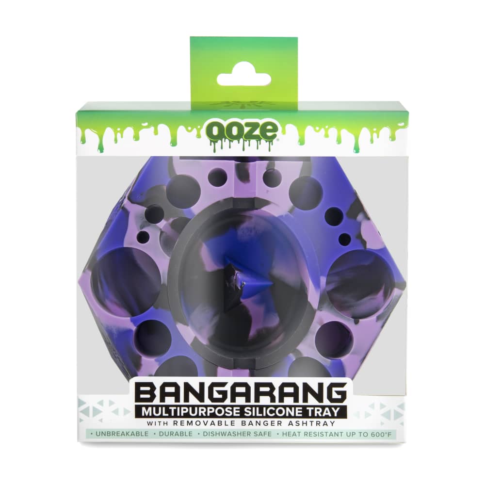 Ooze Bangarang Silicone Ash Tray - Discreet Smoker