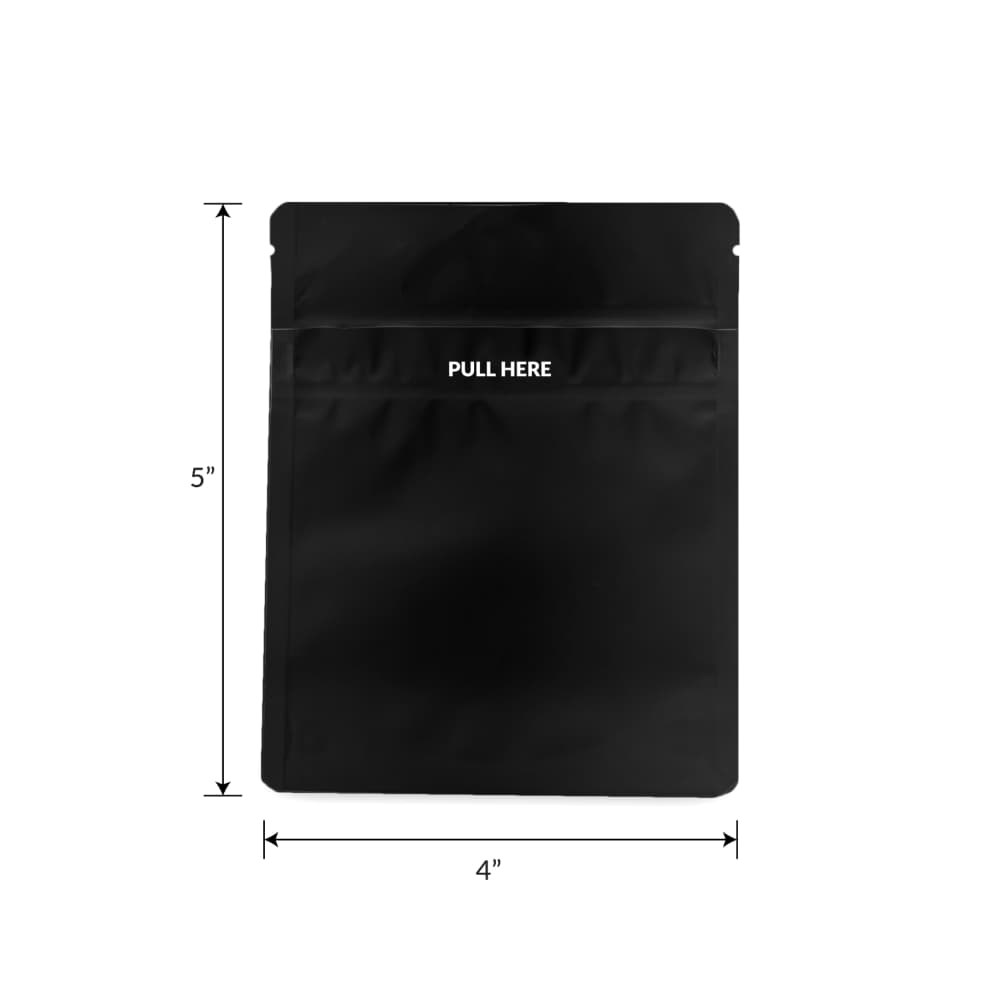 Loud Lock 1/8 Grip N Pull Mylar Smell Proof Child Safe Vacuum Seal Bags - 1,000 Count - Discreet Smoker