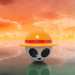 Straw Hat 3-Piece Herb Grinder - Discreet Smoker