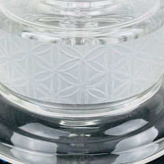 Beta Glass Labs Petra XL Custom Sandblasted #1 18mm Custom 1 of 1 (NO BOX) - Discreet Smoker