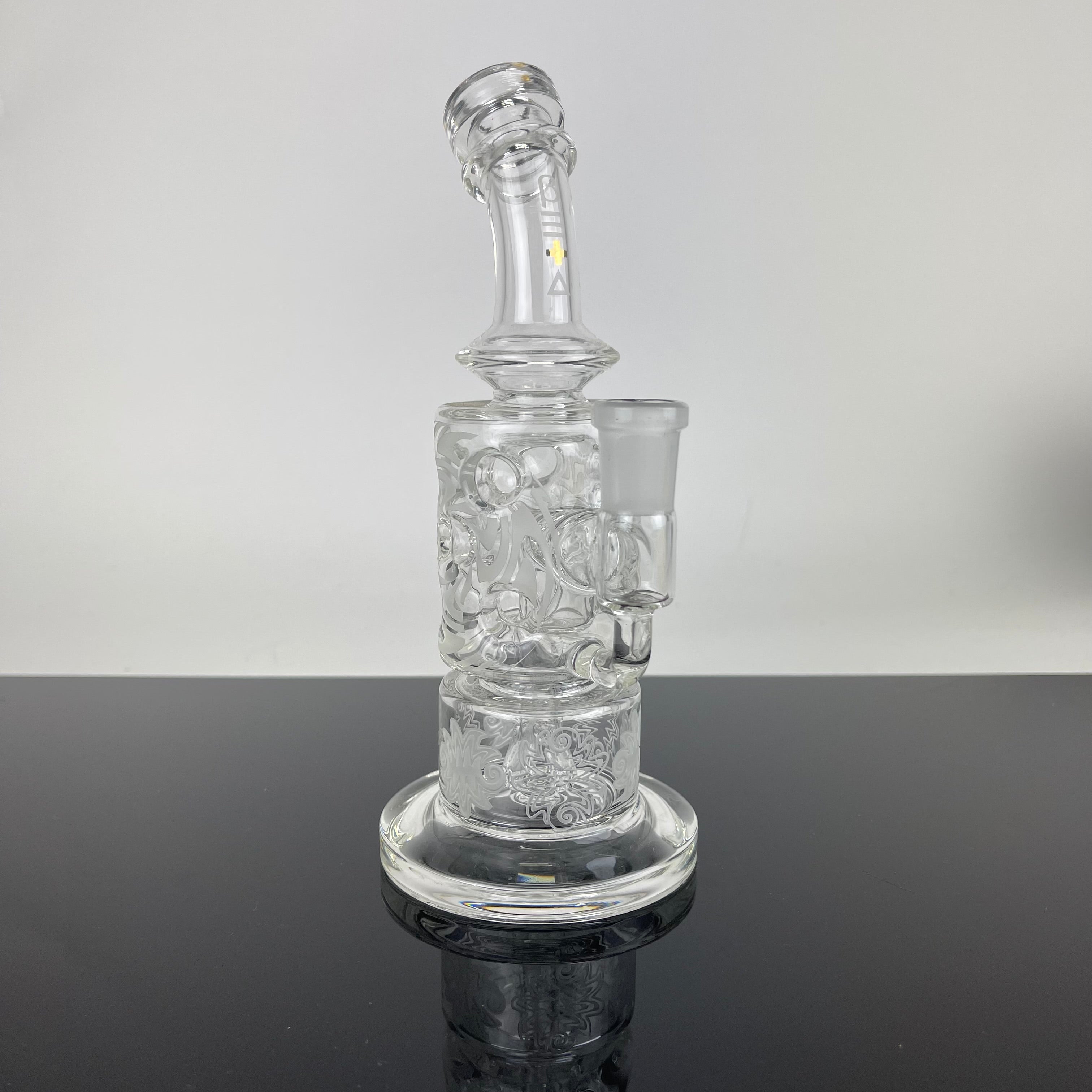 Beta Glass Labs Petra Custom Sandblasted #2 14mm Custom 1 of 1 - Discreet Smoker