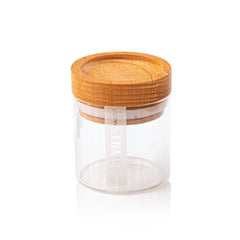 CLEAR GLASS STORAGE JARS