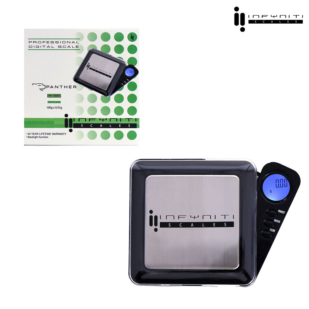Panther; 100g X 0.01g, Pocket Scale - Discreet Smoker
