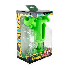 Ooze Trip Pipe Silicone Bubbler - Discreet Smoker