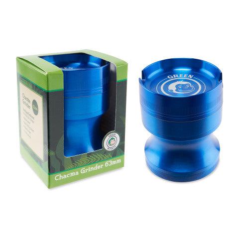 Green Monkey Grinder - Chacma 4pc with Ashtray - 63mm - Discreet Smoker
