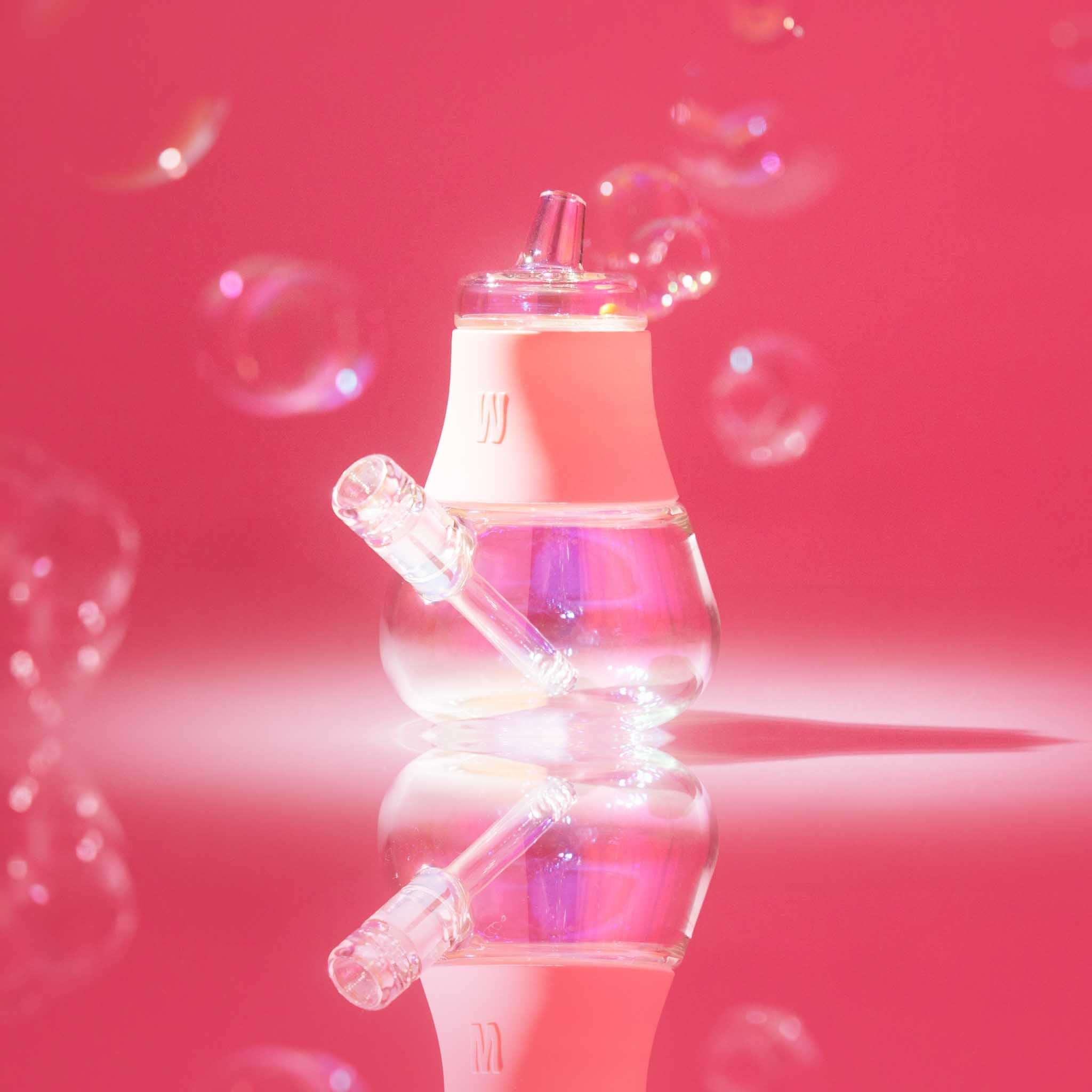 The Bubbler Iridescent - Bubblegum - Discreet Smoker