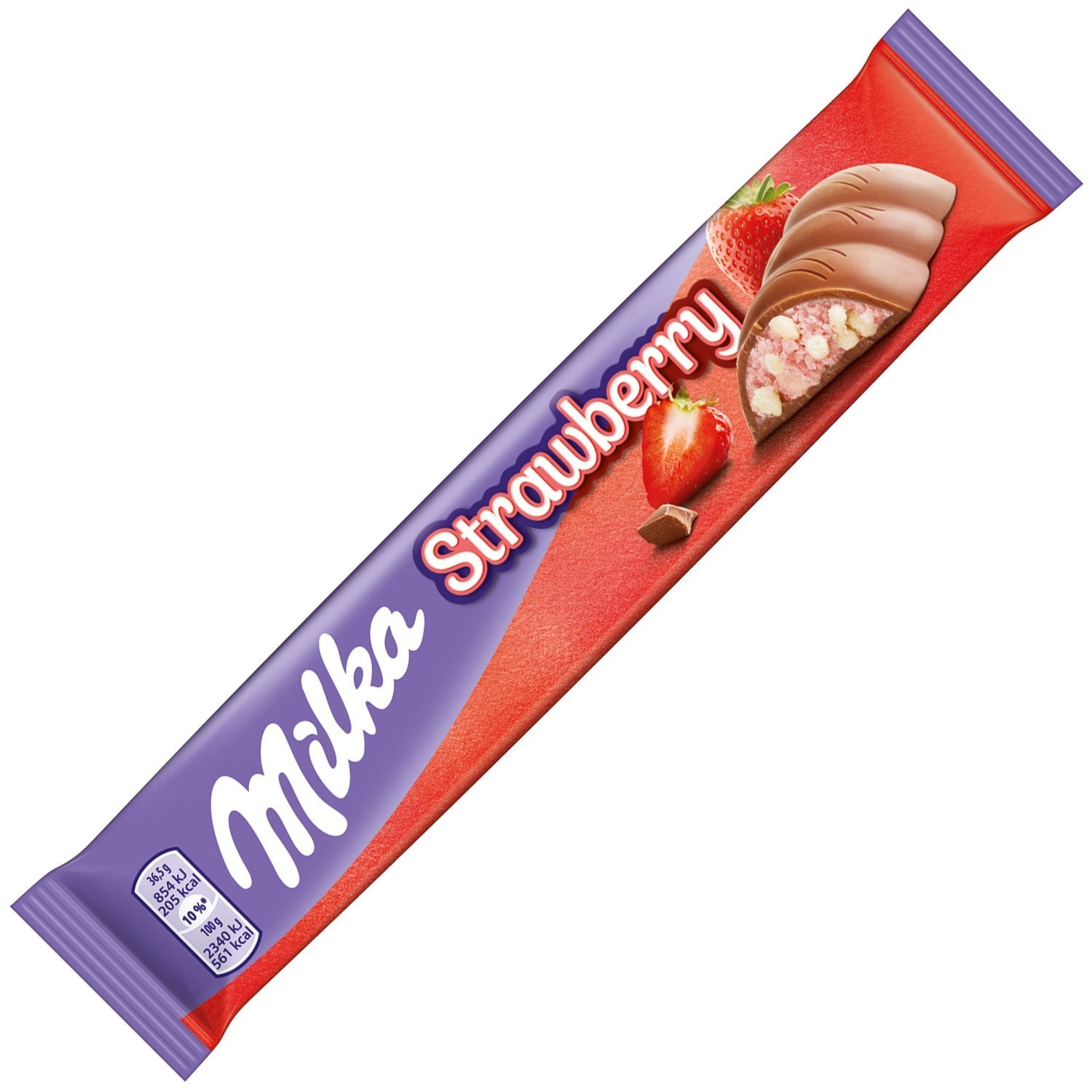 Milka Strawberry 36.5g (SWITZERLAND) - Discreet Smoker