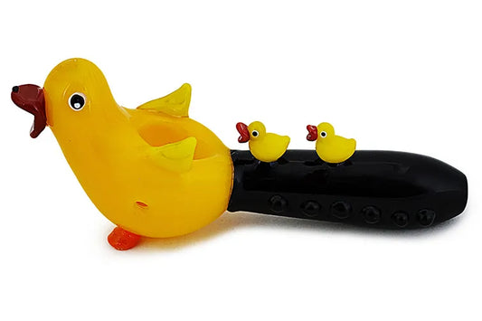 Flock of Ducks Glass Pipe - Discreet Smoker