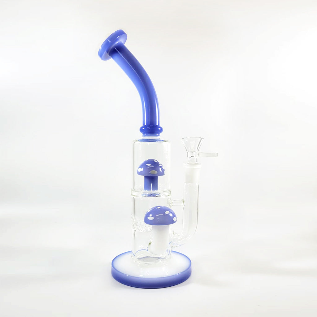 MUSHROOM HONEYCOMB DISC PERC DAB RIG - Discreet Smoker