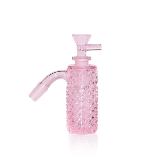 Jane West x Prism Ash Catcher 14mm 45ยฐ | Pink - Discreet Smoker
