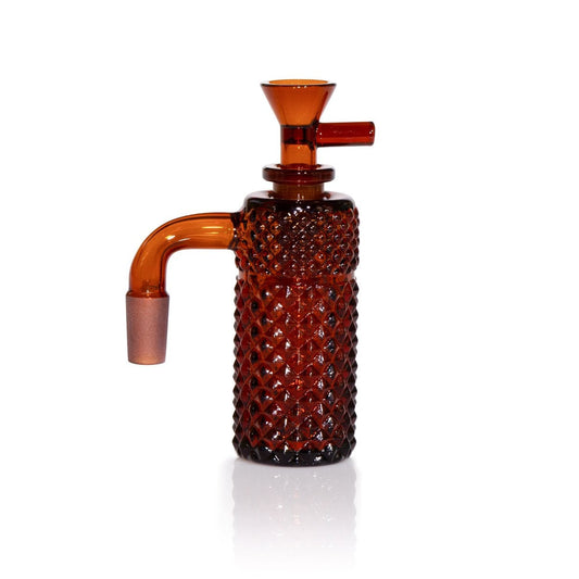 Jane West x Prism Ash Catcher 14mm 90ยฐ | Amber - Discreet Smoker
