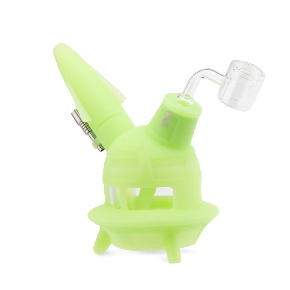 Ooze UFO Silicone Water Pipe - Discreet Smoker