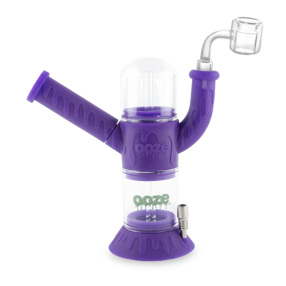Ooze Cranium Silicone 4-in-1 Hybrid Water Pipe - Discreet Smoker