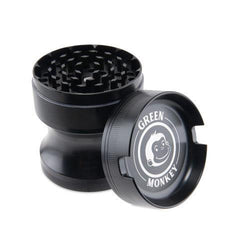 Green Monkey Grinder - Chacma 4pc with Ashtray - 63mm - Discreet Smoker