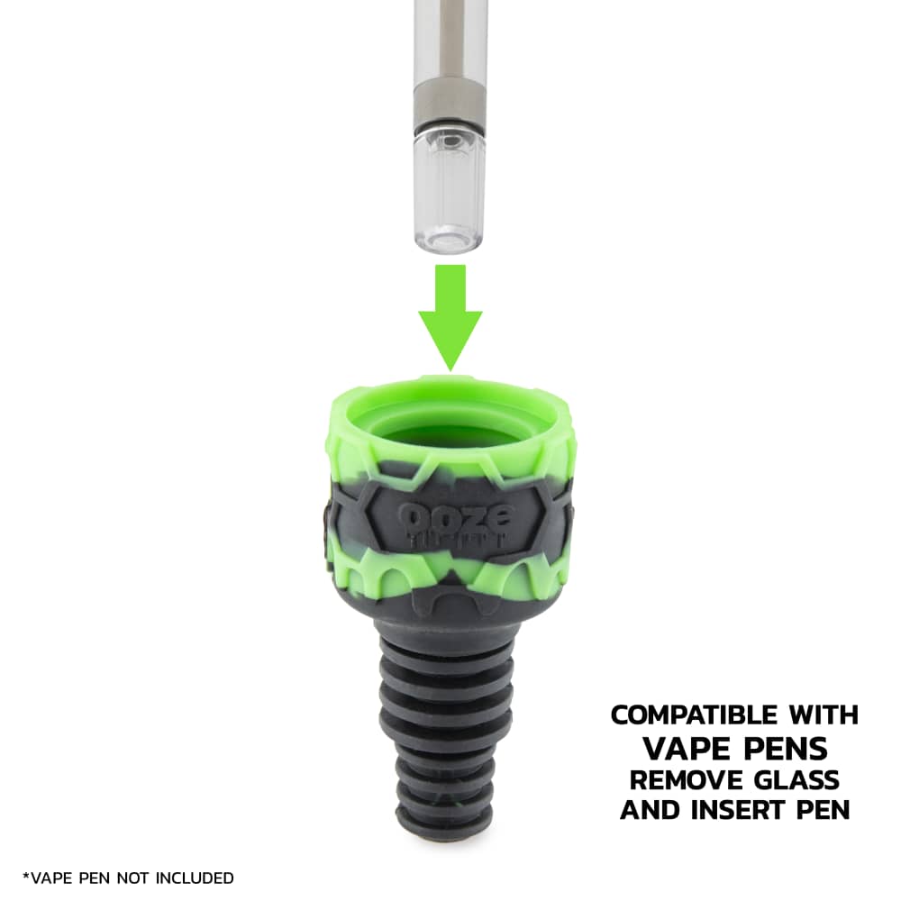 Ooze Cranium Silicone 4-in-1 Hybrid Water Pipe - Discreet Smoker