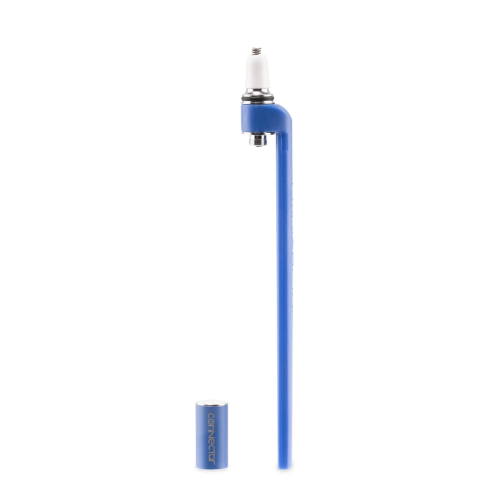 Ooze x Stache ConNectar - 510 Thread Dab Straw Vape Pen Attachment - Discreet Smoker