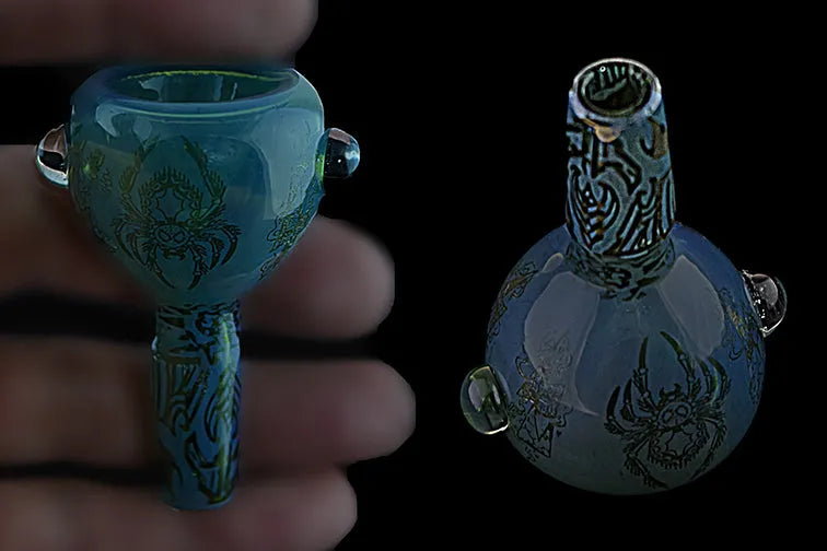 Fume Glass Glass Bowl - Discreet Smoker