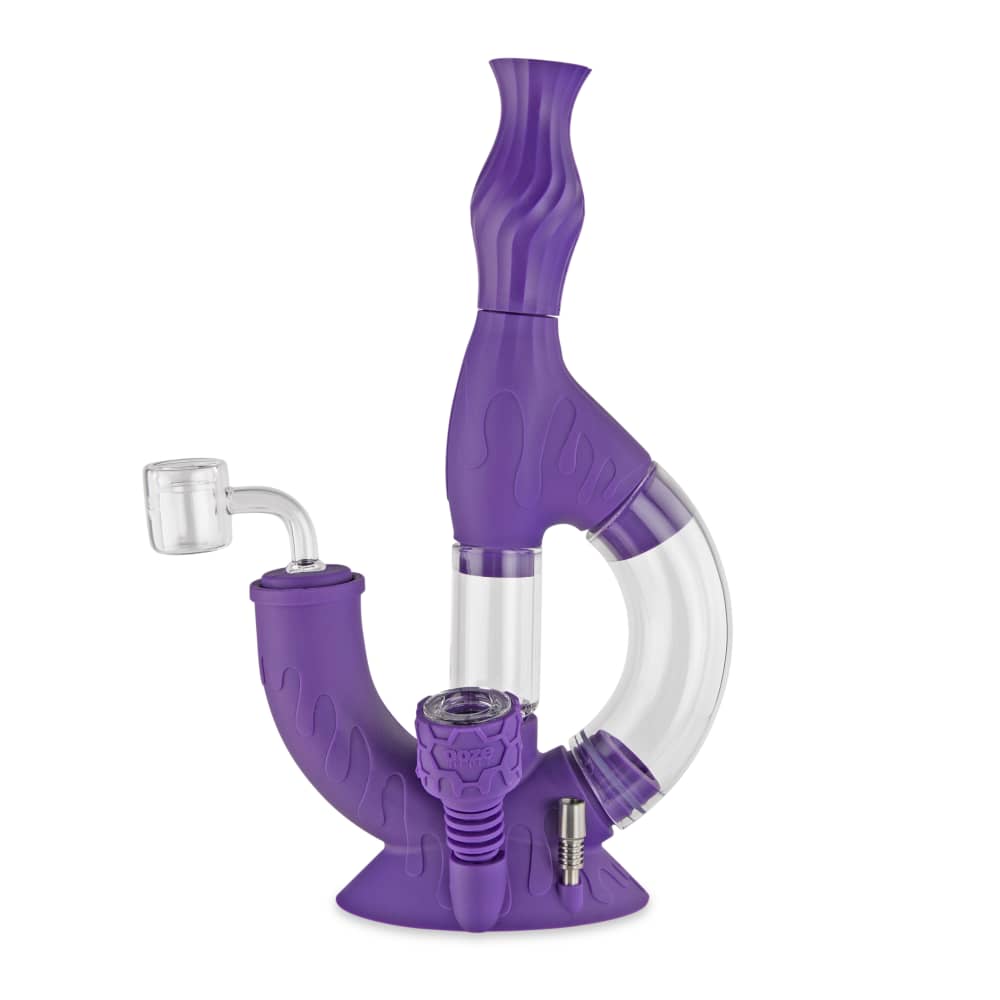 Ooze Echo Silicone Water Pipe - Discreet Smoker