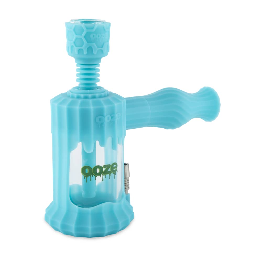 Ooze Clobb Silicone Water Pipe and Dab Straw - Discreet Smoker
