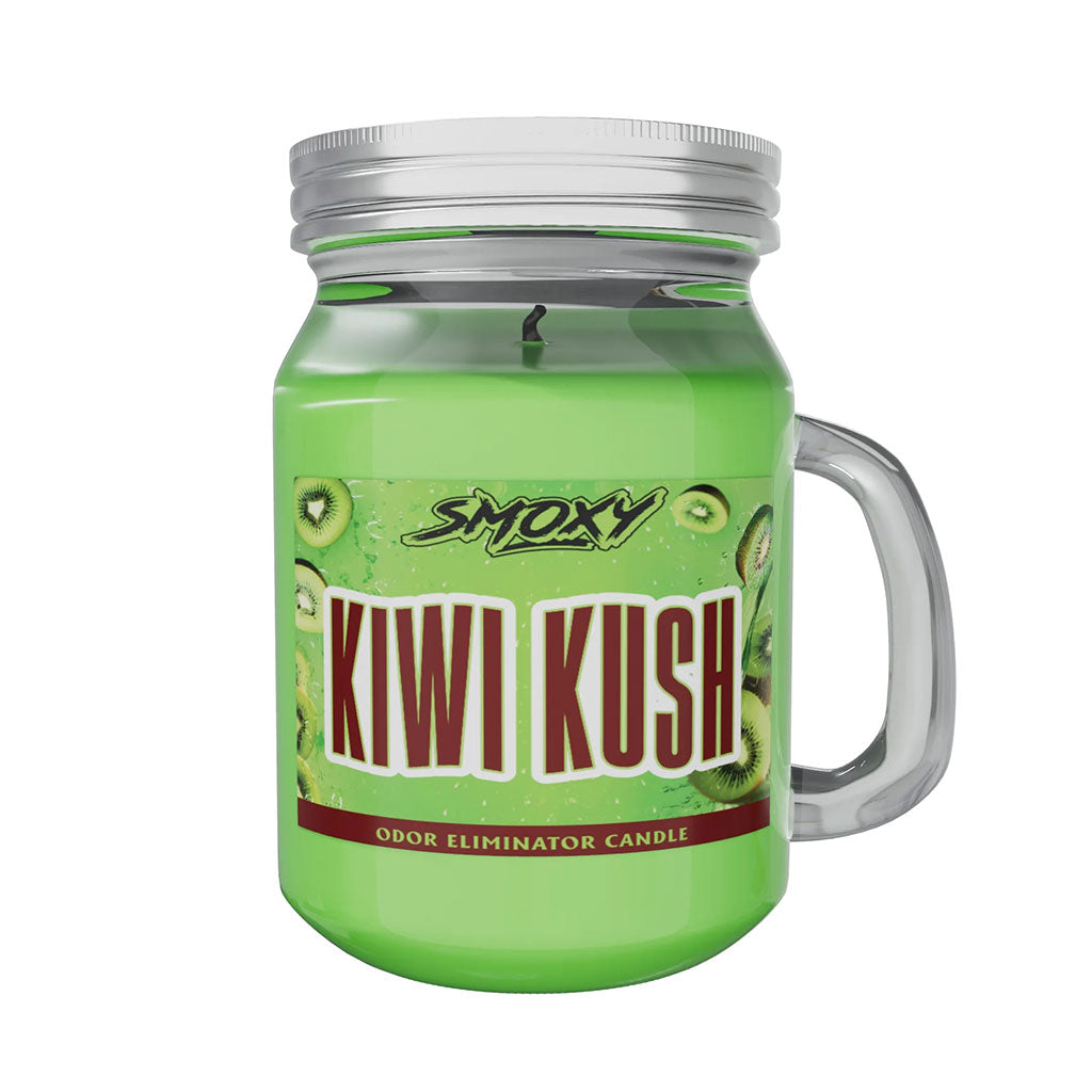 Kiwi Kush Odor Neutralizer Mini Candle - Discreet Smoker