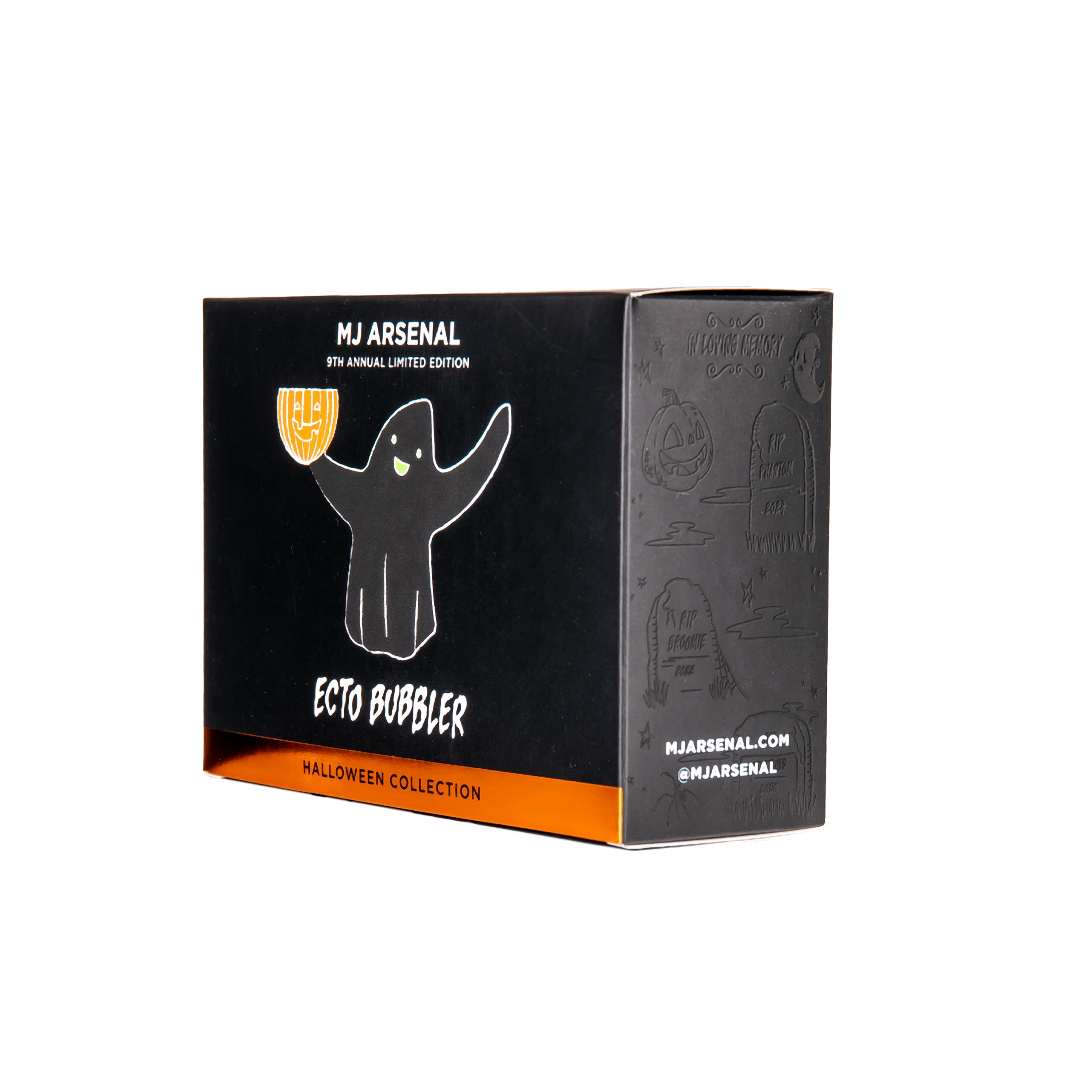 MJ Arsenal Ecto Glass Bubbler Halloween Limited Edition - Discreet Smoker