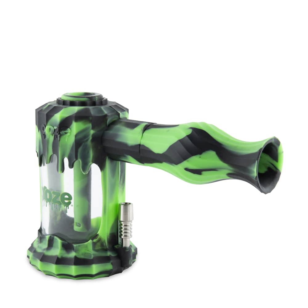 Ooze Clobb Silicone Water Pipe and Dab Straw - Discreet Smoker