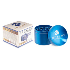 Tsunami Sunken Top 50mm 4-Piece Grinder - Discreet Smoker