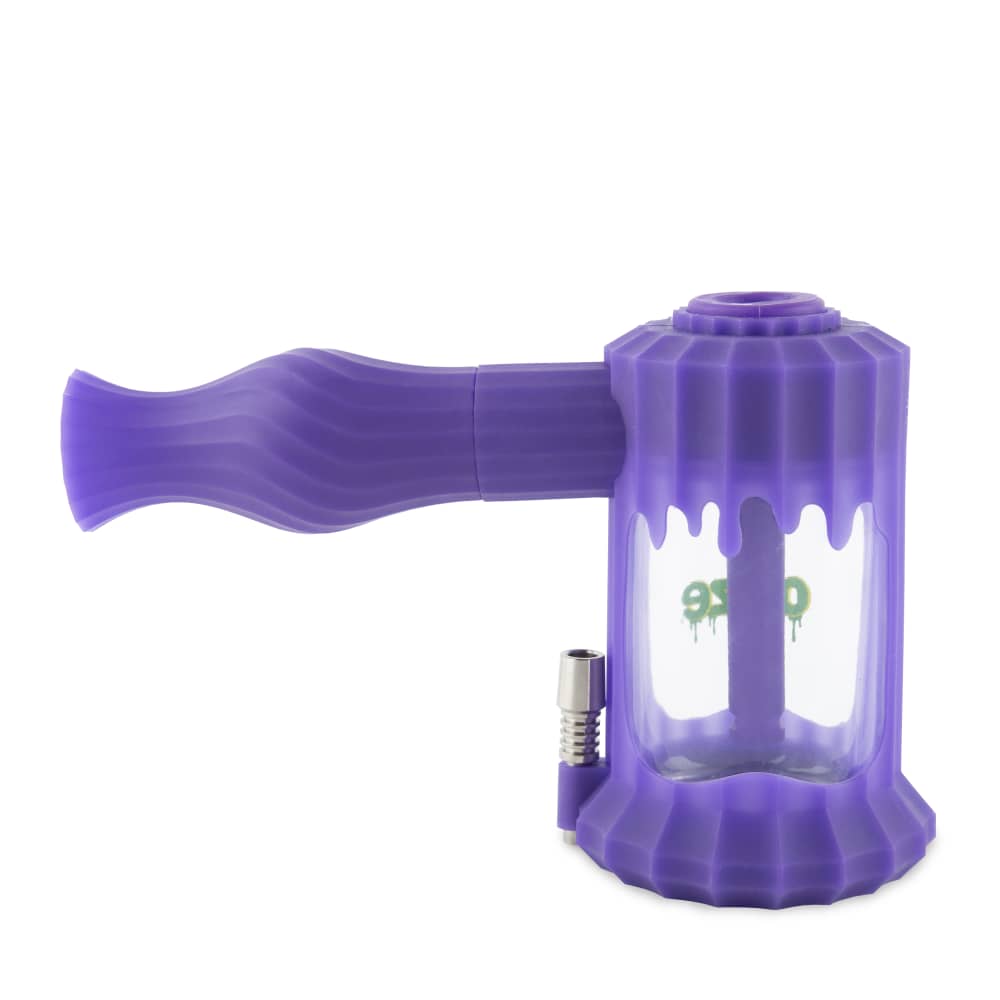 Ooze Clobb Silicone Water Pipe and Dab Straw - Discreet Smoker