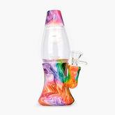 Lava Lamp Silicone Water Bong - Discreet Smoker