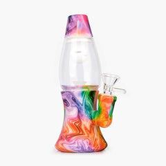 Lava Lamp Silicone Water Bong - Discreet Smoker
