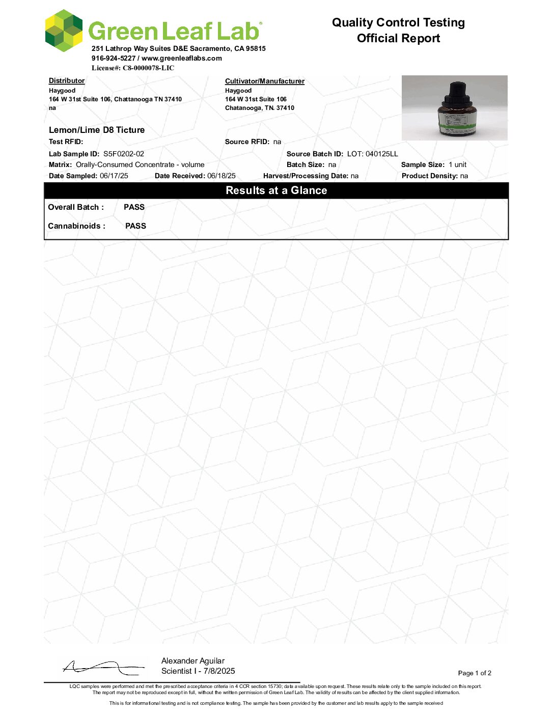 D8 Tincture Due Bundle - Discreet Smoker