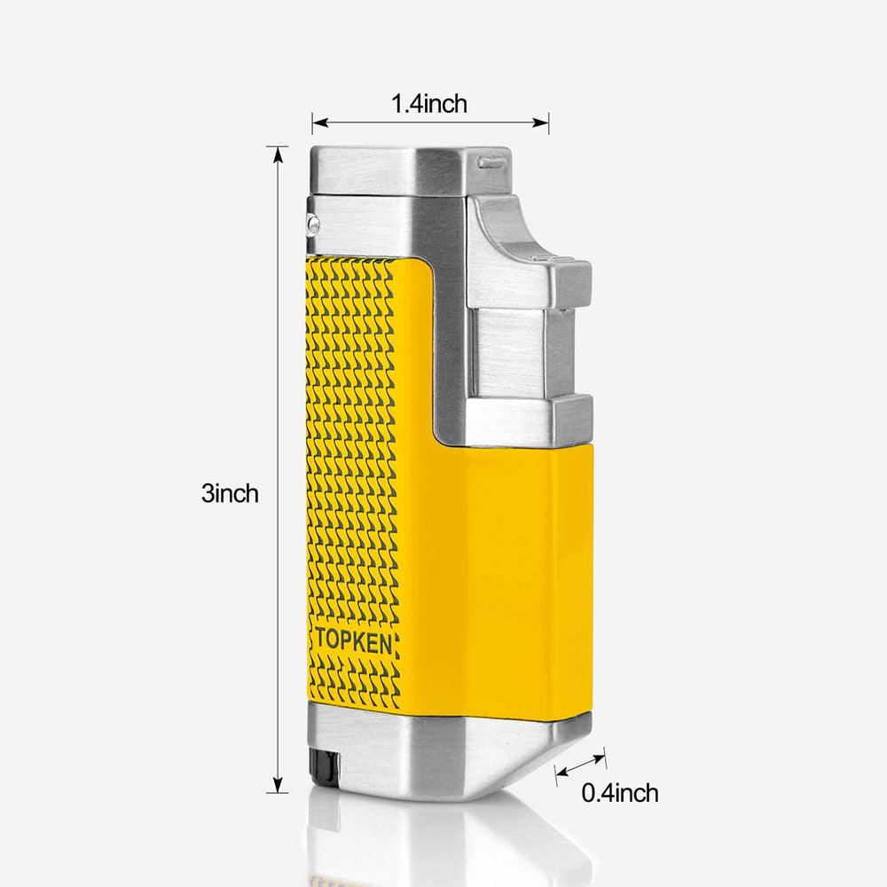 Yellow Jet Torch Lighter - Discreet Smoker