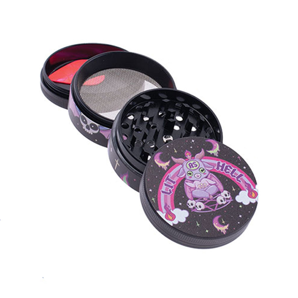 LIT AS HELL WACKY GRINDER - Discreet Smoker