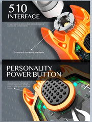 Lookah Guitar 510 Battery - Discreet Smoker