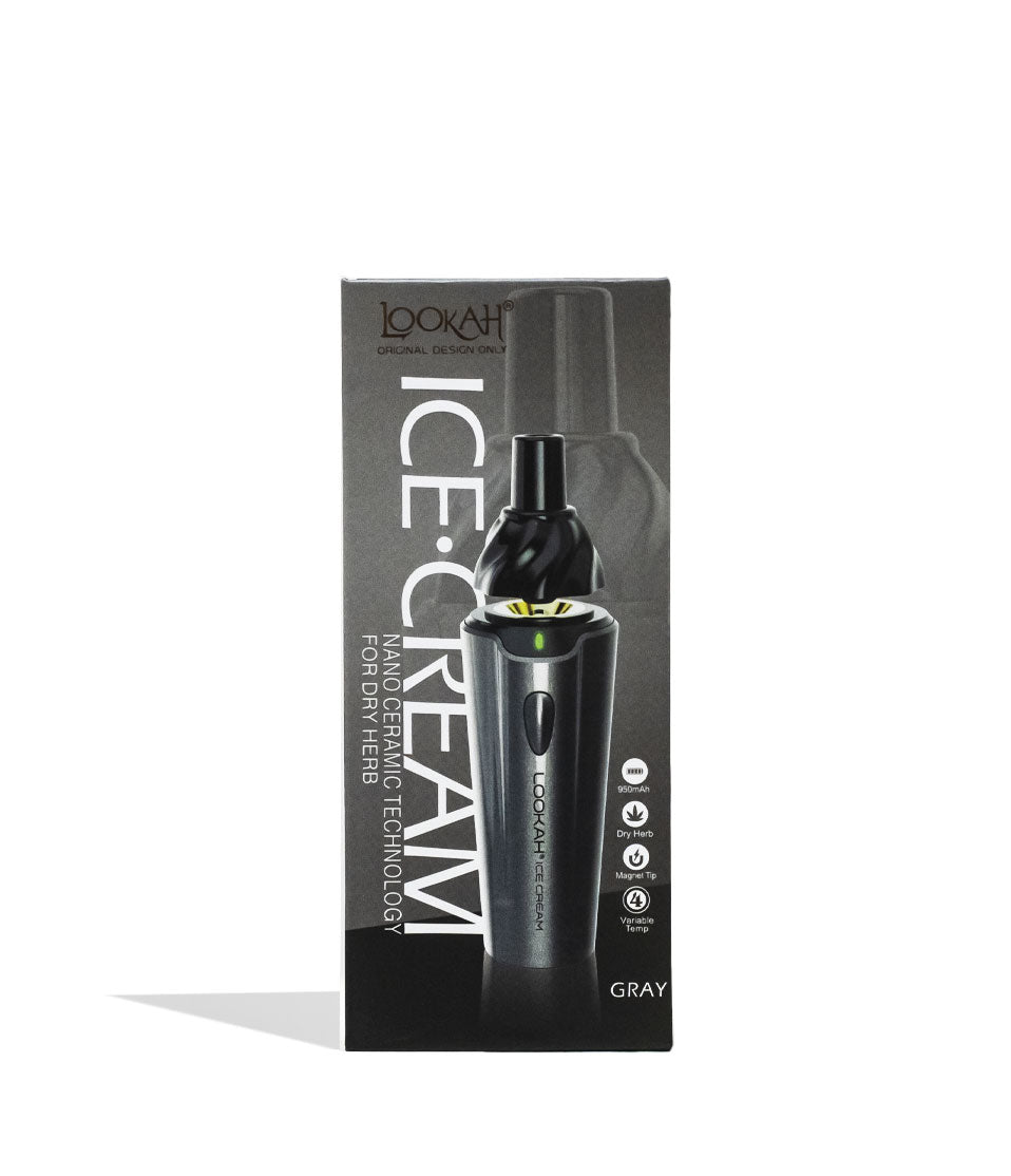 Lookah Ice Cream Dry Herb Vaporizer - Discreet Smoker