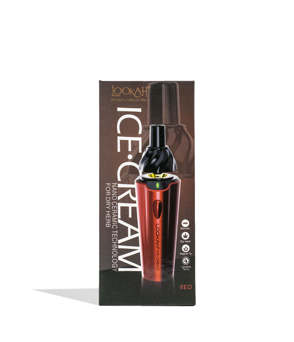 Lookah Ice Cream Dry Herb Vaporizer - Discreet Smoker
