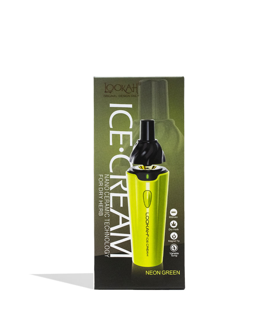 Lookah Ice Cream Dry Herb Vaporizer - Discreet Smoker