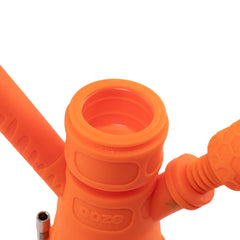 Ooze Hyborg Silicone Glass 4-in-1 Hybrid Water Pipe and Nectar Collector - Discreet Smoker