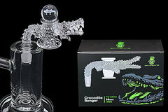 Space King Crocodile Banger - Handmade - Discreet Smoker