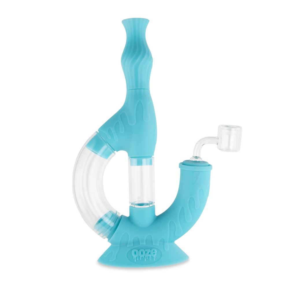 Ooze Echo Silicone Water Pipe - Discreet Smoker