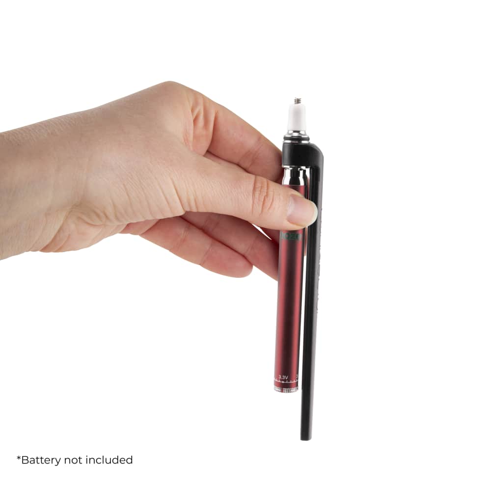 Ooze x Stache ConNectar - 510 Thread Dab Straw Vape Pen Attachment - Discreet Smoker