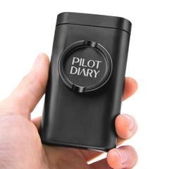 One Hitter Dugout With Grinder - Discreet Smoker