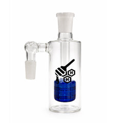 HONEYBEE HERB MATRIX PERC GLASS CYLINDER ASH CATCHER - Discreet Smoker