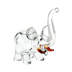 Pulsar Elephant Glass Hand Pipe - 4"