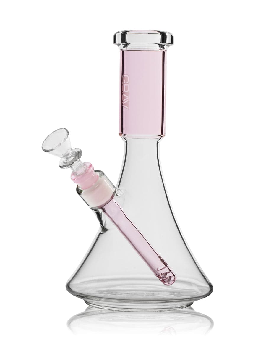 GRAV® Medium Deco Beaker Bong - Discreet Smoker