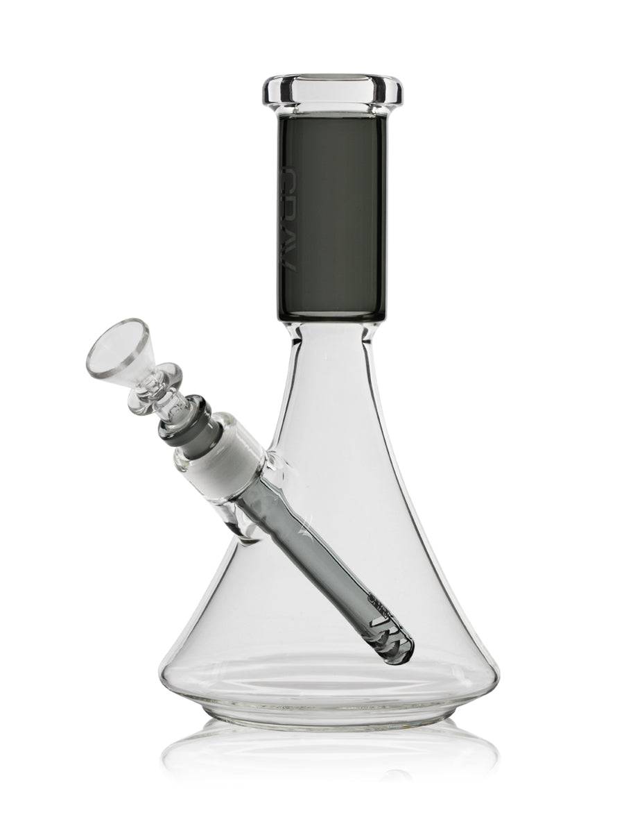 GRAV® Medium Deco Beaker Bong - Discreet Smoker