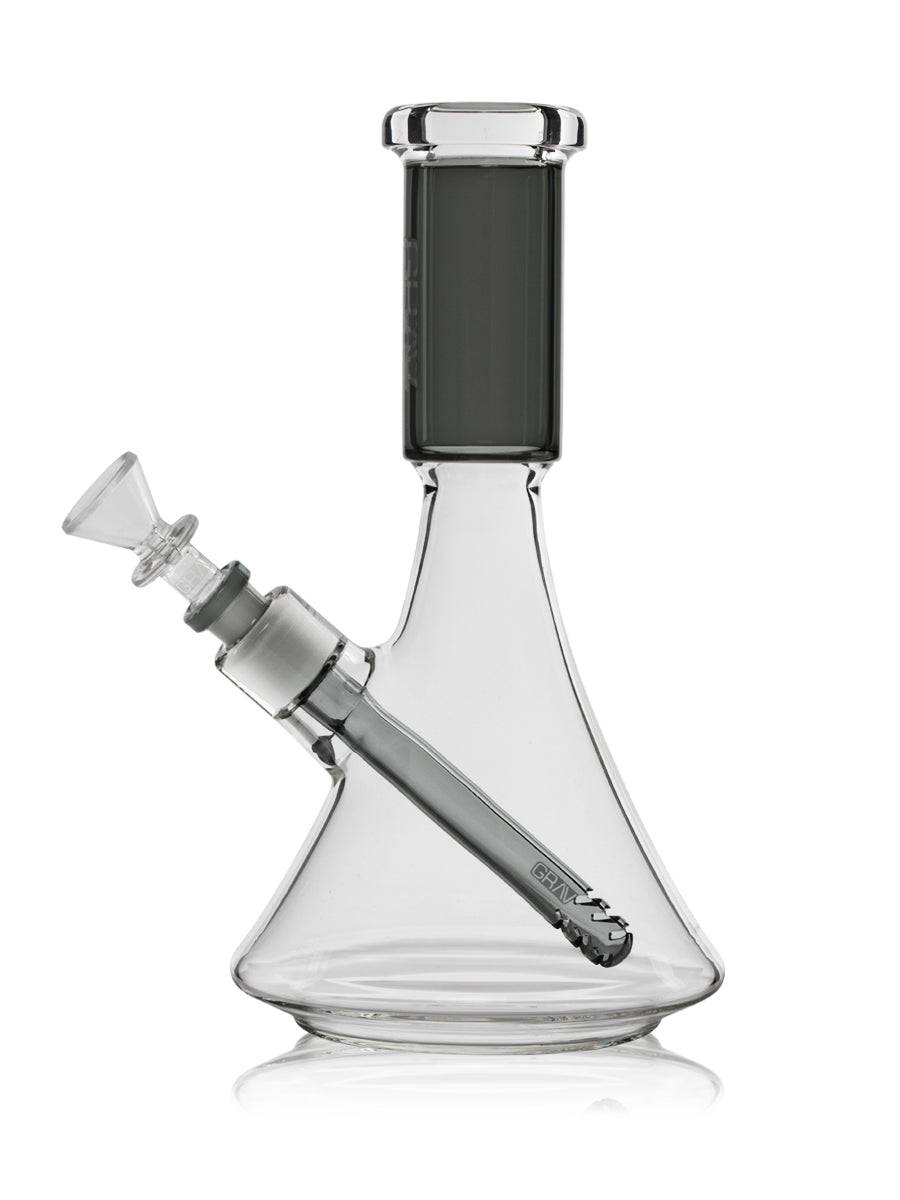 GRAV® Medium Deco Beaker Bong - Discreet Smoker