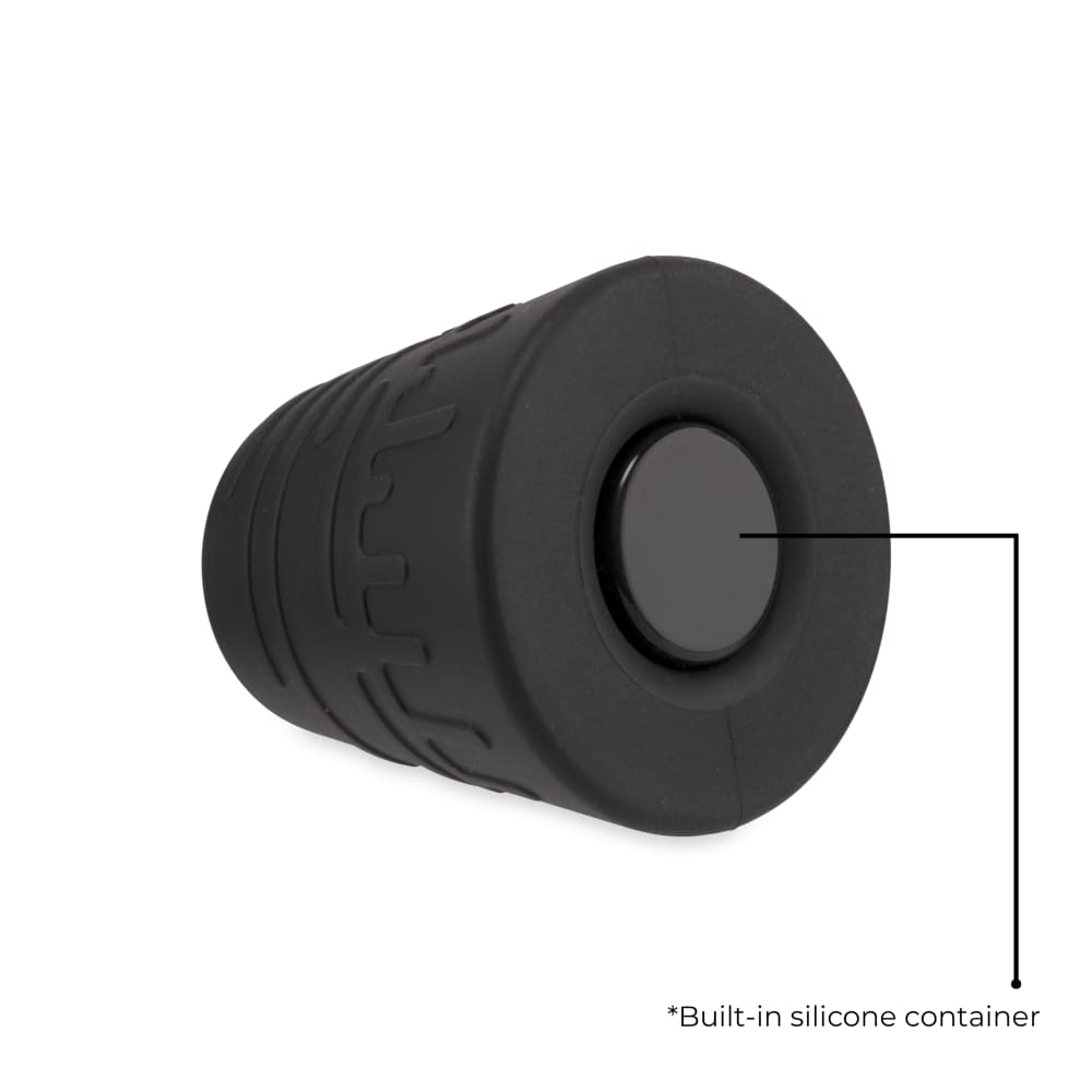 Ooze Blaster Silicone Glass 4-in-1 Hybrid Water Pipe and Dab Straw - Discreet Smoker
