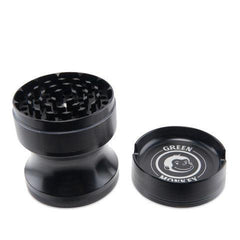 Green Monkey Grinder - Chacma 4pc with Ashtray - 63mm - Discreet Smoker
